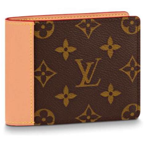 louis vuitton wallet mens brown|louis vuitton men's clip wallet.